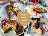 Avec des framboises : 4 recettes faciles
