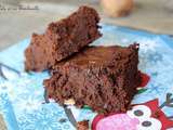 Brownie aux noix & courgettes