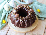 Bundt cake au chocolat & noisettes