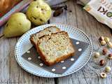 Cake aux poires & noisettes