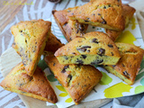 Cakes aux pépites de chocolat