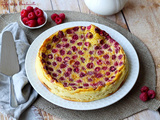 Clafoutis aux framboises