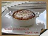 Clafoutis de tomates cerise au pesto rosso