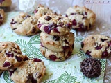 Cookies aux cerises & chocolat