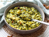 Curry de courgettes aux noix de cajou