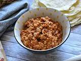 Dahl de lentilles corail au lait de coco