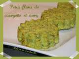 Flans de courgettes au curry