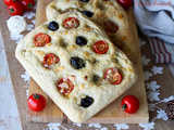 Focaccia aux tomates cerises