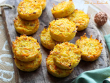 Galettes de légumes au comté