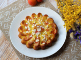 Gâteau fondant aux abricots