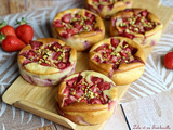 Gâteau fondant ricotta & fraises