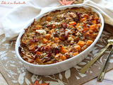 Gratin de butternut aux lardons & fourme d’Ambert