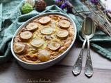 Gratin de côtes de blettes au chèvre