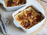 Gratin de courgettes au chorizo & comté