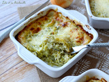 Gratin de ravioles aux courgettes