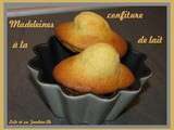 Madeleines à la confiture de lait