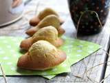 Madeleines à la fleur d’oranger