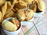 Madeleines salées au chèvre