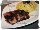 Magret de canard au vinaigre balsamique