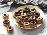 Mini donuts noix de coco & chocolat