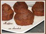 Muffins au chocolat au lait