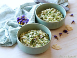 Orzotto aux fèves & petits pois