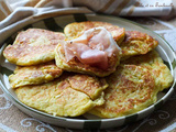 Pancakes de chou-fleur au parmesan