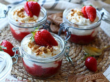 Parfaits aux fraises