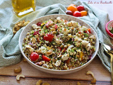 Salade de quinoa aux légumes