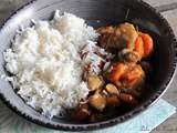 Sauté de veau aux champignons & carottes