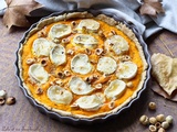 Tarte au potimarron & chèvre