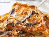 Tarte aux anchois & tomates