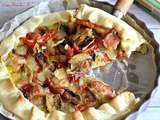 Tarte aux sardines & tomates