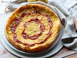 Tarte fine pommes de terre & chorizo