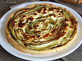 Tarte spirale aux courgettes & feta