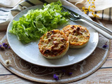 Tartelettes aux poireaux, jambon de pays & Abondance