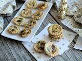 Tartelettes poireaux & roquefort