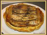 Tatin d'aubergines au jambon et à l'emmental