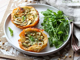 Tatins de courgettes au chorizo