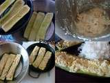 Courgettes farcies vapeur