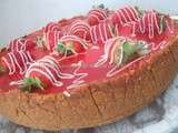 Cheescake vanille / fraises