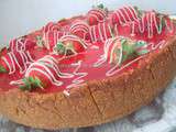 Cheesecake vanille / fraises