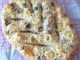 Pizza qui s’est transformée en fougasse