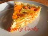 Quiche aux carottes, cumin et mimolette