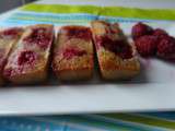 Financiers aux framboises