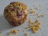 Muffins framboises chocolat blanc