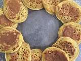 Blinis au curry