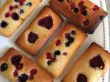 Financiers aux fruits rouges