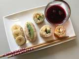 Frushis: Sushis sucrés aux fruits