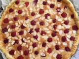 Tarte amandine express aux framboises